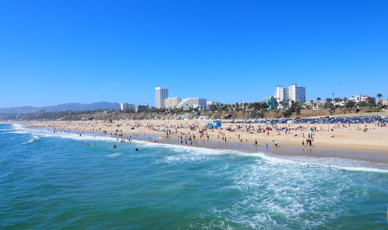 Santa Monica Beach - Photo Credit: Tony Wentao