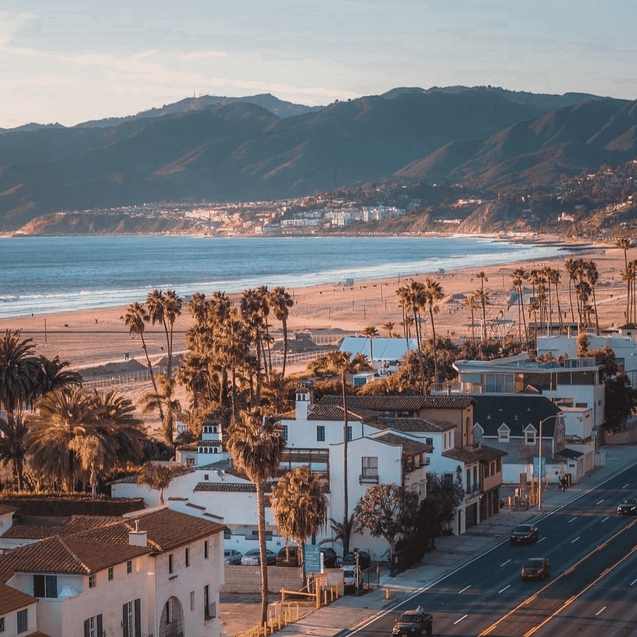 Santa Monica beach
