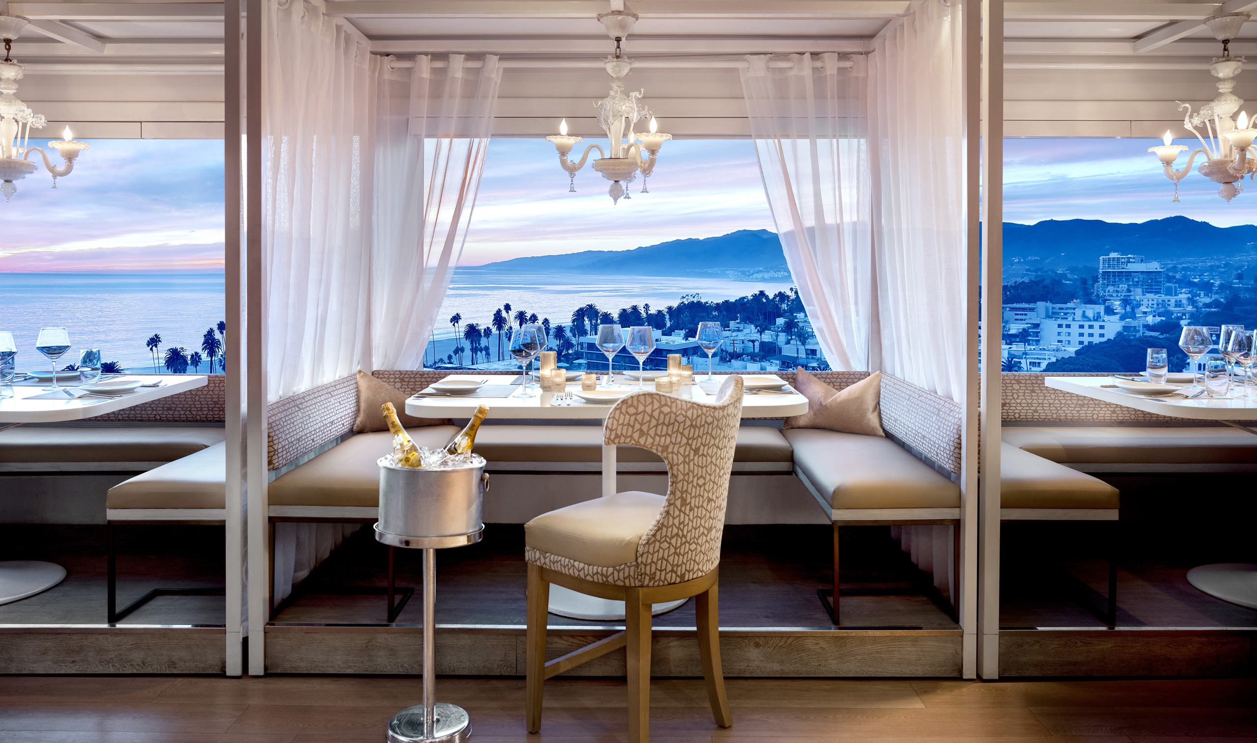 Cabana with Chair and Ocean View in Back